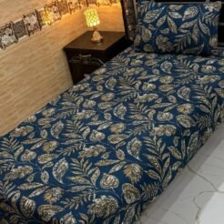 Single Blue Bedsheet