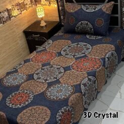 Ethnic Printed Single Bedsheet