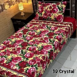 Single Bedsheet Floral Design