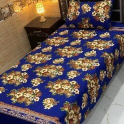 Royal Blue Single Bedsheet