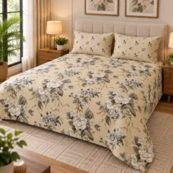 Cozy Floral Bedroom Retreat