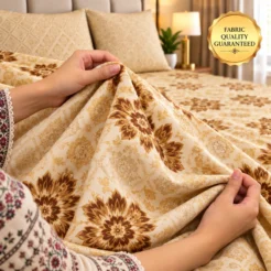Cozy Floral Bedsheet Quality Showcase