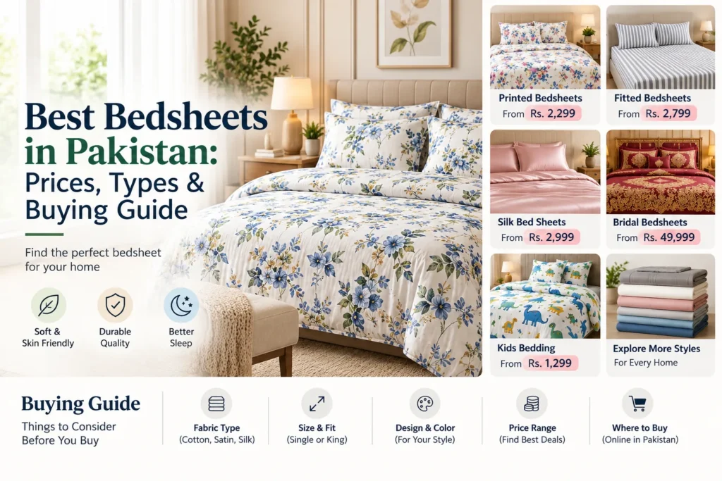 best bedsheets pakistan types guide