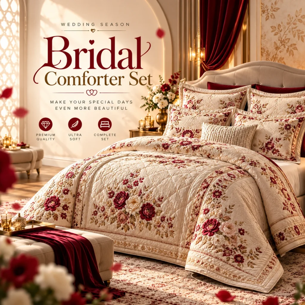 bridal comforter wedding banner highres
