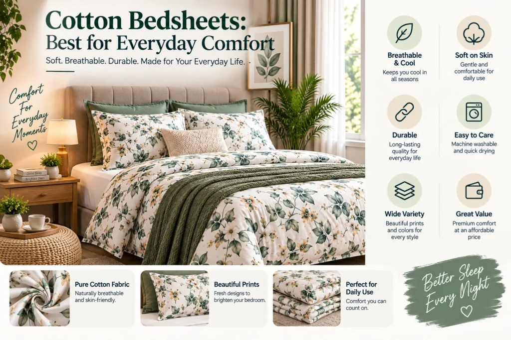 cotton bedsheets everyday comfort