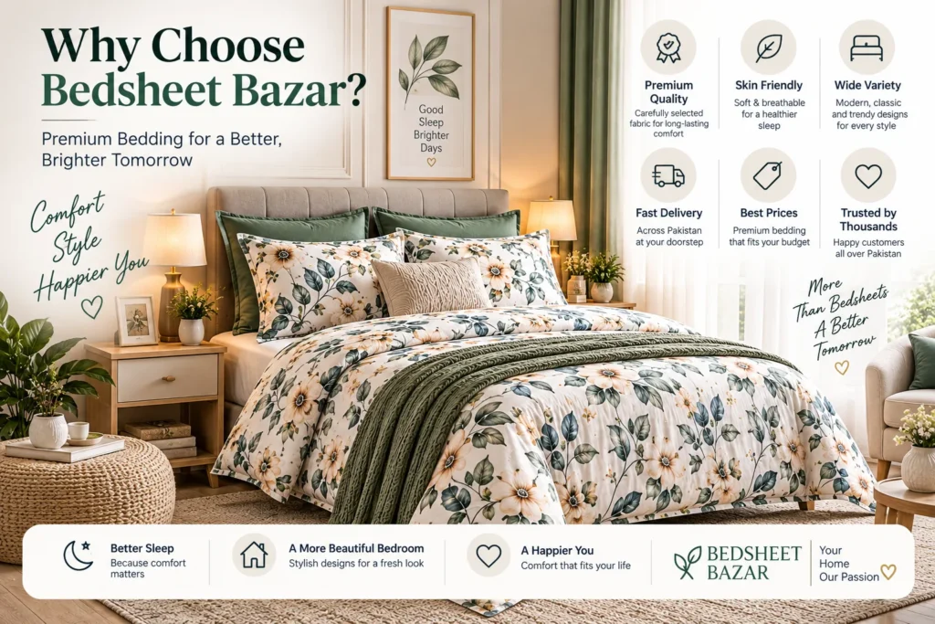 why choose bedsheet bazar