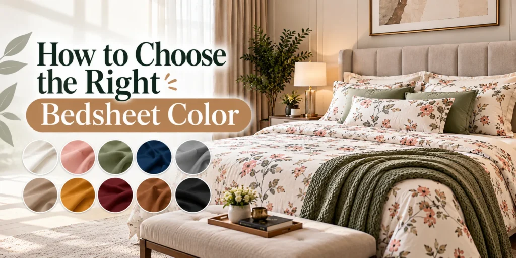 How to Choose the Right Bedsheet Color